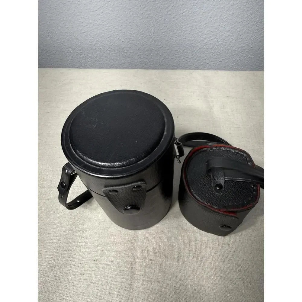 Photography‎ Lens Hardcase Bundle Lot of 2 Vintage 1970s Japen